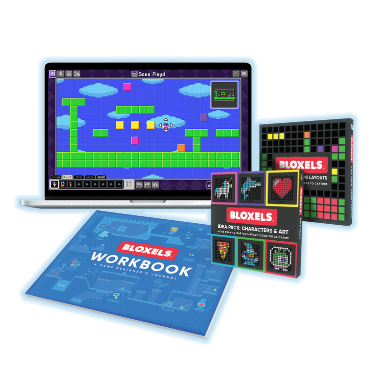 Bloxels Build Your Own Video Games: Official Kit + FREE GIFT – The Bloxels  Store